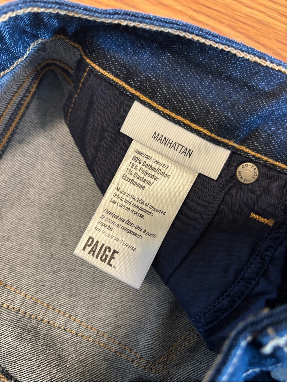 PAIGE Manhattan Fit & Flare Jeans - Picture 4 of 14
